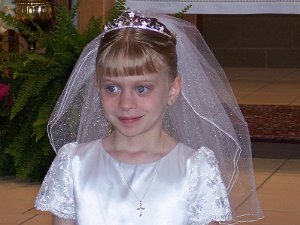 Katherine First Communion